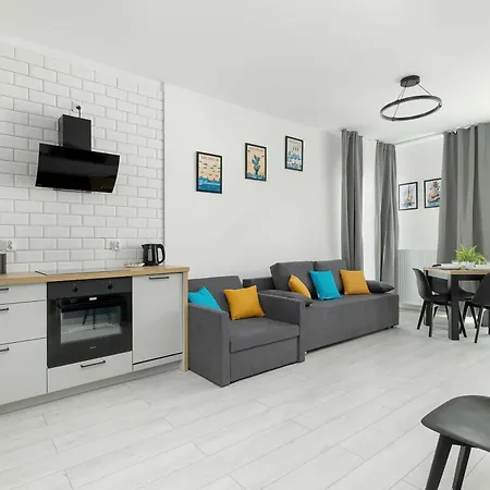Lägenhet Nowoczesny Przy Rzece W Szczecinie Z Widokiem I Parkingiem By Renters